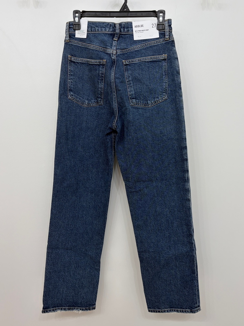 AGOLDE 90's Pinch Waist Crop Jeans in Solace size 27 high rise straight leg - Picture 4 of 12